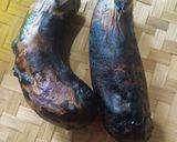 Foto langkah ke 2 dari resep Tortang talong (dadar terong) Filipina.