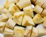 Foto del paso 2 de la receta: Merienda rápida y sana (Batido de frutas) 🍌🍎🍐