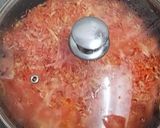 A picture of step 2 of Gajar halwa.