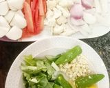 A picture of step 1 of Instant mix veggies pickle.