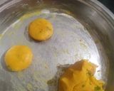 A picture of step 2 of Dal Dhokli.