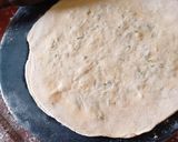 A picture of step 4 of Jaggery partha.