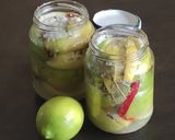 A picture of step 4 of Preserved Lemons 🍋 in Salt 🍋.