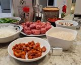 Foto del paso 1 de la receta Arroz con salchichas