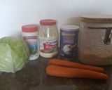 Foto del paso 1 de la receta: Ensalada de col y zanahoria