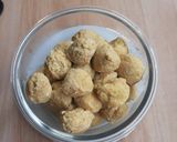 Foto langkah ke 3 dari resep Bola - bola Ayam Tahu Sutra.