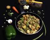A picture of step 11 of Mix Veg in White Sauce.