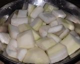 A picture of step 1 of Loki Daal.