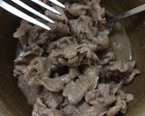 Hình bước làm 1 của món Bò tái chanh🥩🍋