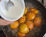 A picture of step 4 of Caramelized Peach 🍑 Lassi.