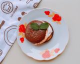 Hình bước làm 2 của món Choco.Pie bỏ lò vi sóng