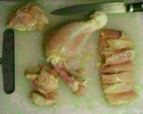 Foto langkah ke 2 dari resep Ayam Buncis Bumbu Kari Merah.