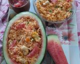 A picture of step 6 of Watermelon Friedrice.