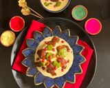 A picture of step 4 of No - Cook Dahi Vada /Holi Special Instant Dahi Bhalle / Delicious And Unique Dahi Bhalle For Holi 🌈.