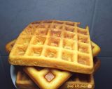 Hình bước làm 5 của món Waffle cho bữa sáng