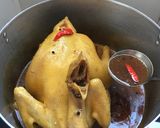 Hình bước làm 2 của món Gà mắm nhĩ