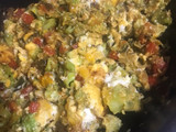 Verduras salteadas y revueltas