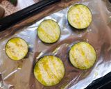 Foto del paso 1 de la receta Minipizza de berenjenas con pinchitos 🍕