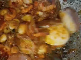 Seafood saus padang