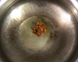 A picture of step 2 of Besanwali Methi.