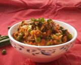 A picture of step 5 of Raw Turmeric Sabzi (Kacchi Haldi ki sabzi).