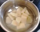A picture of step 3 of Potato Salad with Lentils and Sausage.