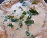 A picture of step 9 of Anda paratha.