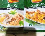 A picture of step 3 of Bombay+Sindhi Masalah Beef Biryani.