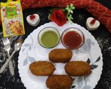 A picture of step 1 of Bread Cutlet.