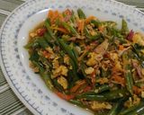 Foto langkah ke 5 dari resep Tumis Buncis Telur.