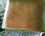 Foto langkah ke 5 dari resep Lapis legit pandan ekonomis.