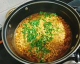 A picture of step 5 of Korean Noodles 🍜🍜.