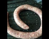 Une image de l'étape 1 de Saucisse de Toulouse au couteau à l huile de truffe.