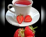 عکس مرحله 1 از دستور دمنوش توت فرنگی 🌸