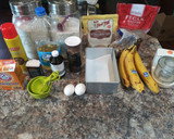 A picture of step 1 of Banana nut bread.