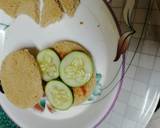 Cucumber and cheese sandwich recipe step 2 photo