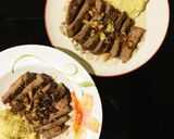 Foto langkah ke 4 dari resep Aus Prime Tenderloin with Creamy Mushroom Sauce & Mashed Potato.