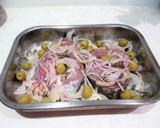 Foto del paso 2 de la receta: Rodajas de salmonete encebolladas al horno
