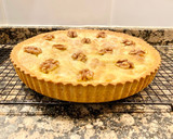 Foto del paso 13 de la receta: Pastel con crema, manzanas y nueces (Cake with cream, apples and nuts)