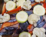 Maja zöldséges gyümölcsös csirkemellje recept fázis 1 fotója