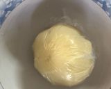 Hình bước làm 3 của món Lotus Flaky Moon Cakes (Bánh trung thu ngàn lớp hình hoa sen chay)