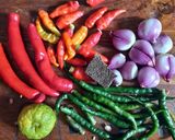 Foto langkah ke 1 dari resep Sambal Terasi Semi Mentah.