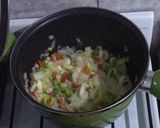 Foto del paso 1 de la receta: Tarta de puerro, pollo y cebolla