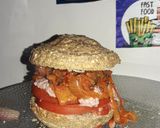 Foto del paso 2 de la receta: Pan para sándwich saludable en microondas Listo en 2 minutos !