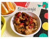 Hình bước làm 3 của món Ếch Kho Sả Nghệ
