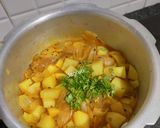 A picture of step 4 of Kathyawadi Dungri Bateta Nu Shaak (Potato Onion Curry) !!.