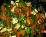 शिमला मिर्च की हेल्थी भुजिया (Simla mirch ki healthy bhujiya recipe in hindi) रेसिपी चरण 5 फोटो
