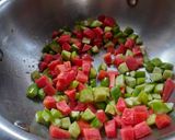 A picture of step 1 of Ivy gourd-Carrot Kachumber.