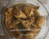 Foto langkah ke 3 dari resep Ayam kecap (toping mie ayam).