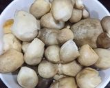 Hình bước làm 2 của món Đậu hũ kho nấm rơm chay